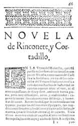 Miguel de Cervantes: Rinconete y Cortadillo